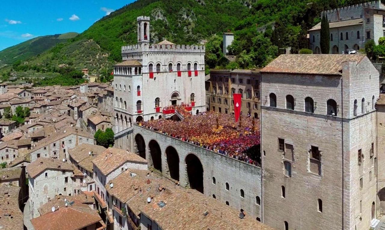 Appartamento Gattapone 9 Gubbio Exteriér fotografie